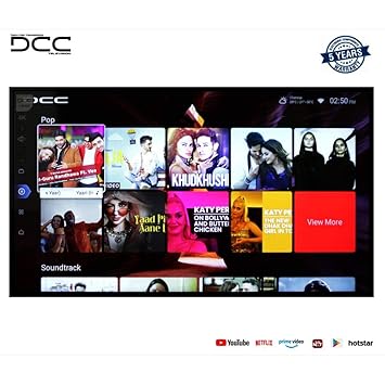 DCC 140 cm (55 Inches) 4K Ultra HD Smart LED TV 55S (Black) (2019 Model)