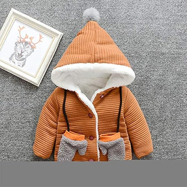 Lxwilxwi Veste Chaude Et Coupe Vent Pour Enfants Automne Hiver Vetement De Dessin Anime Doudoune Epaisse