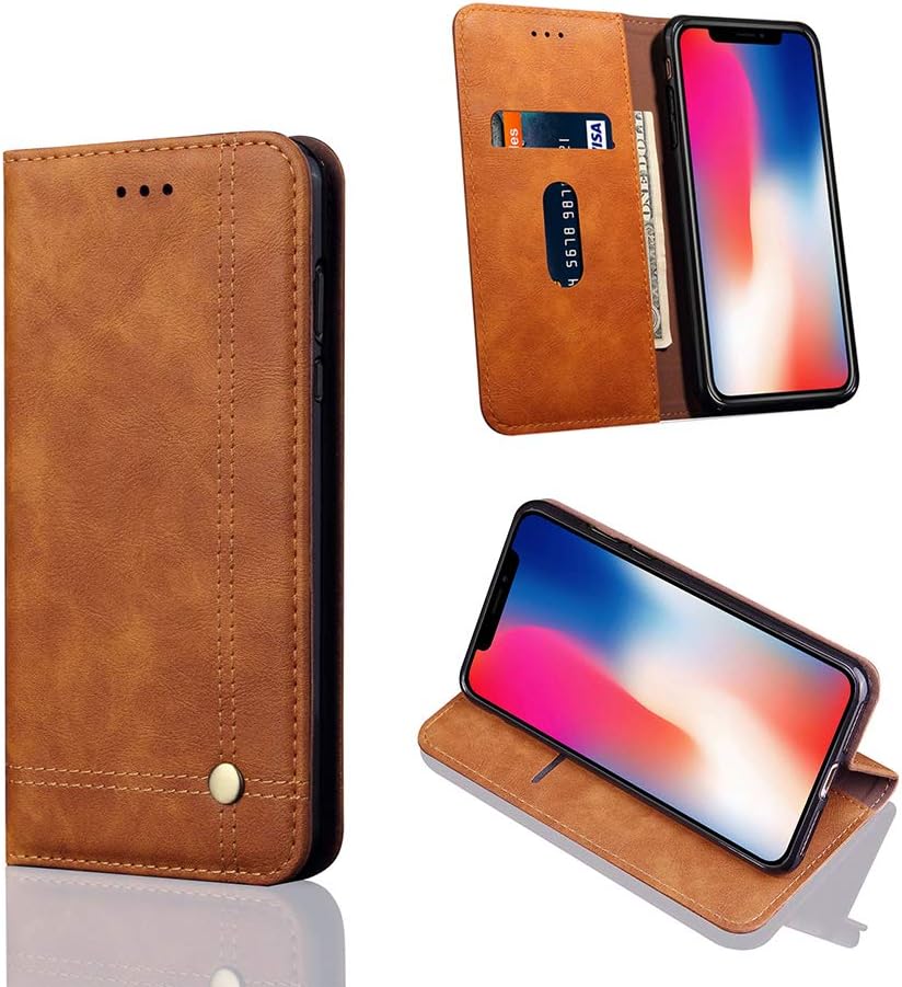 EROYAL for Samsung Galaxy A51 Case,Wallet Handy Creative Leather Card Case Stand Feature Flip Phone Case for Samsung Galaxy A51