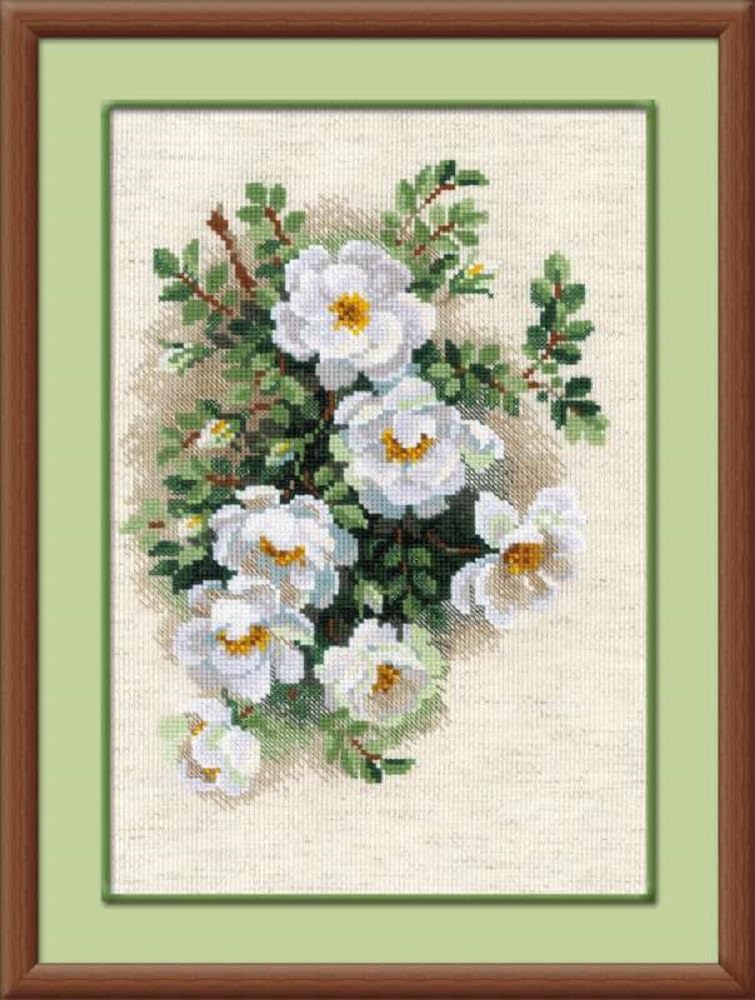 RIOLIS Cross Stitch Kit - 1351 - White Briar