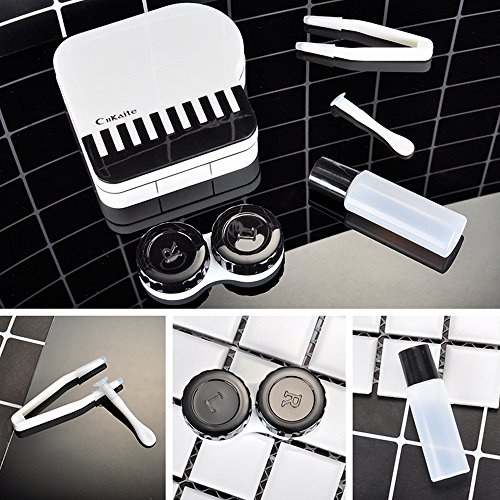 Portable Contact Lens Case, Contact Lense Solution Travel Size Holder