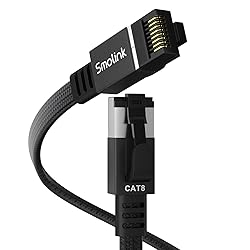 Smolink Ethernet Cable 50 ft, Cat 8 Ethernet Cable
