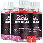 Aromlife BBL Gummies for Women, Pack of 3, Bear Shape Booty Gummies with Herbal Ingredients, BBL Vitamin Gummy with Fenugreek, Asian Ginseng, Motherwort, Saw Palmetto, Anise Seed & Vitamin C