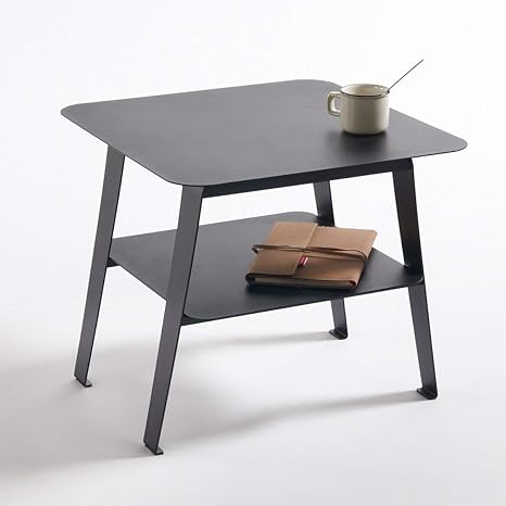 La Redoute Interieurs Table D Appoint En Acier Hiba Unique Noir Amazon Fr Cuisine Maison