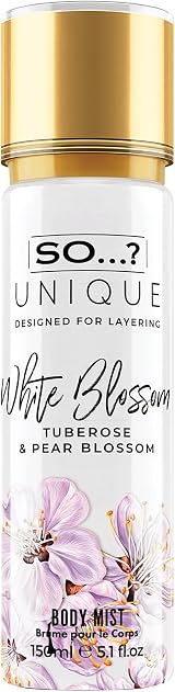 So…? Unique White Blossom Body Mist 150ml Fragrance Spray