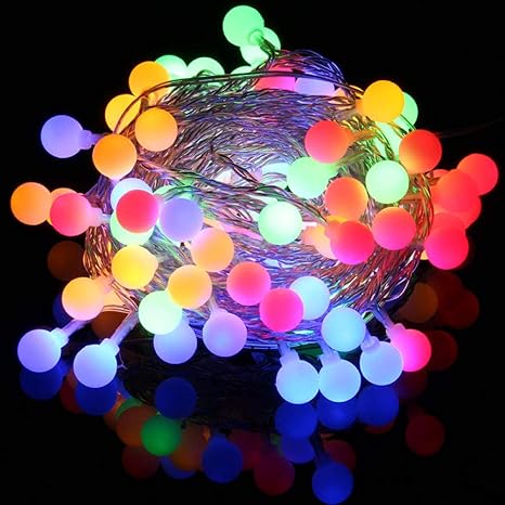Led Lanternes String Jardin Extérieur Conte De Fées Sallume