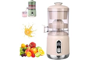 Electric Citrus Juicer, Rechargeable Juicer Machine with USB Cable, Touch Button,Portable Orange Juice Squeezer, Premium Juic