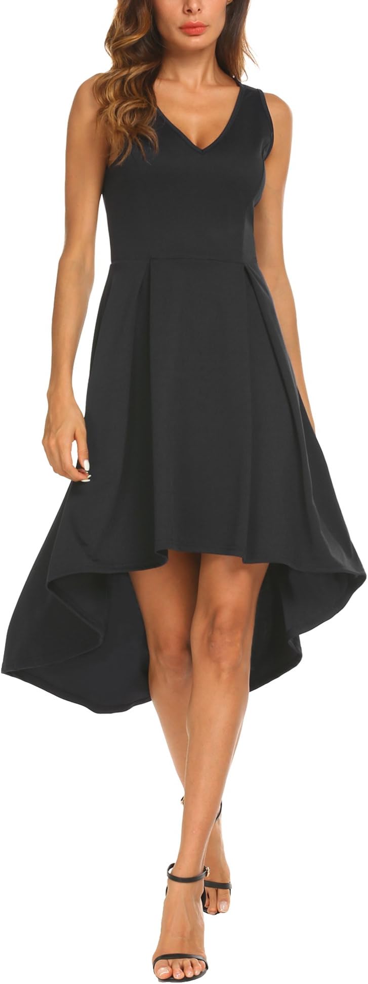 Tinkwell Women's A Line Sleeveless Summer Casual Flowy Dress