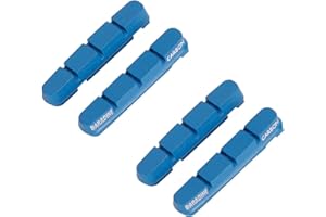 SHUANGX Baradine #453 Brake Pads for Carbon Wheel Rims Road Bike Caliper Braking Inserts Block for Carbon Wheelset Heat Dissi