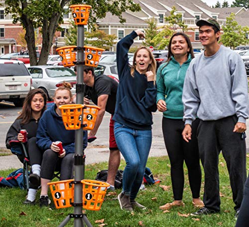 B3 Bean Bag Bucketz; Outdoor Backyard Game for Adults and Family: Lawn Bean Bag Toss Party Game - Giant 5' Camping… - Image 2