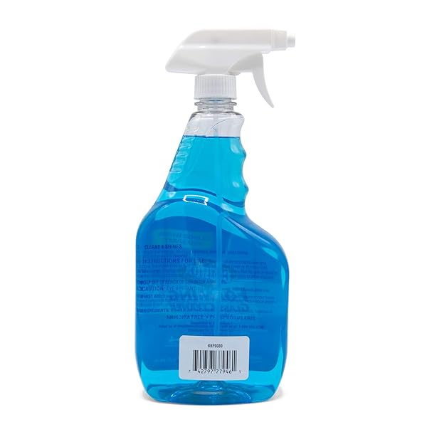 CLOROX FOAMING GLASS CLEANER TRIGGER SPRAY, STREAK FREE NO DRIP FORMULA FOR WINDOWS, MIRRORS, AND GLASS SURFACES, ALL PURPOSE HOUSEHOLD CLEANING SPRAY IN FRESH SCENT, 32 OUNCE