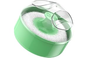 Infant Body Powder Puff Body Cosmetic Large and Empty Container Case for Toddler Toddler