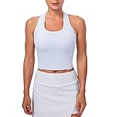 Lavento Women's Racerback Workout Tank Top Sports Yoga Tops Active Sleeveless Shirts