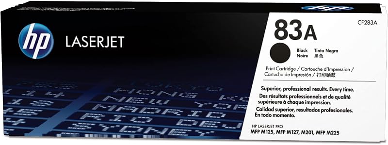 HP CF283A 83A Original LaserJet Toner Cartridge Black Single Pack