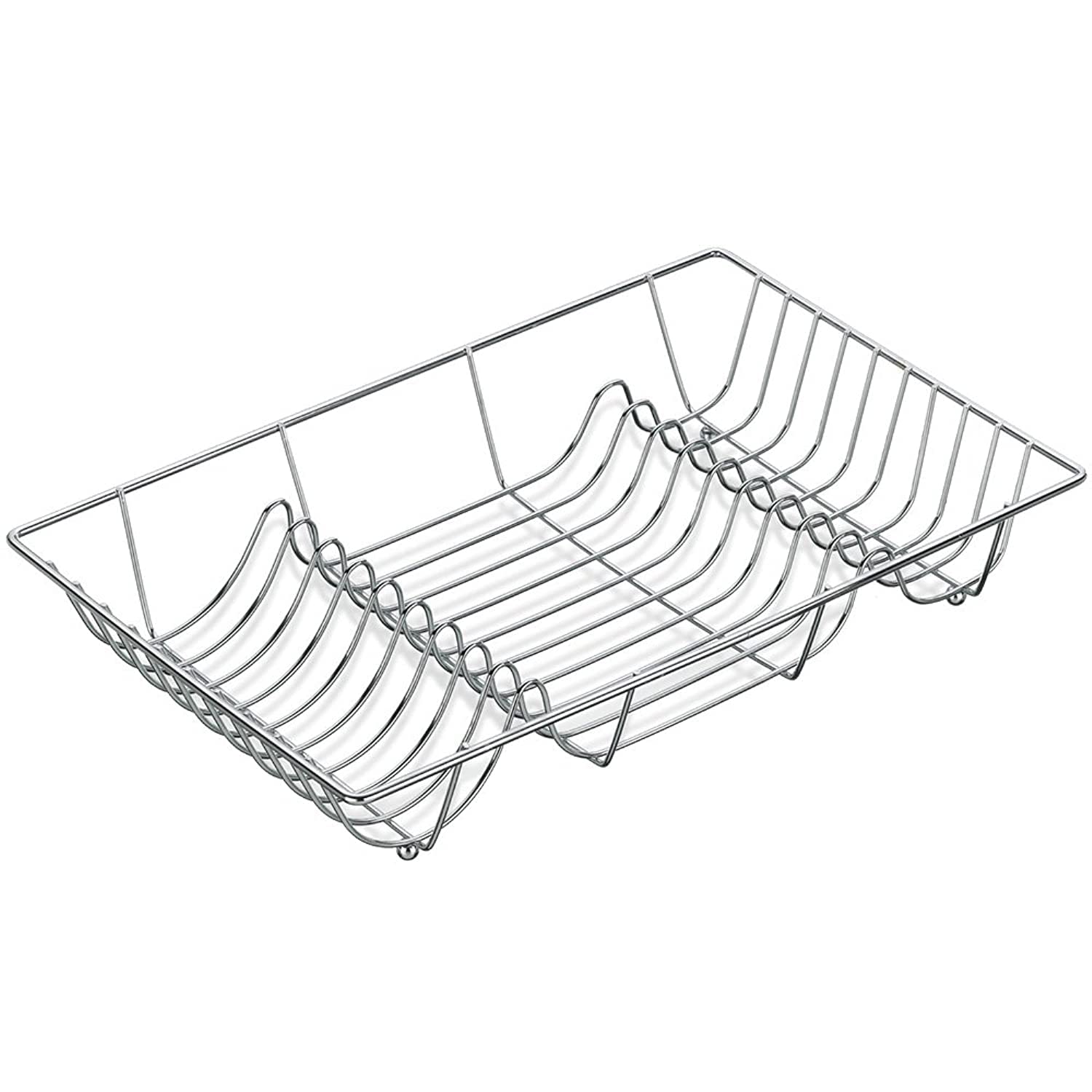 Kela "Loop Draining Rack, Metal Chromed, Silver, 48x31.5cm