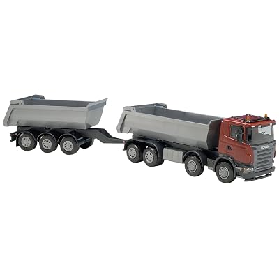 Buy EMEK Scania R Tipper and Trailer Red Online Philippines | Ubuy
