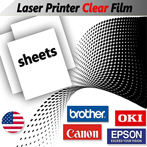 (50 sheets,11"x17")Laser Printer Transparency Film Paper for Silk Screen Printing - Thumbnail 3
