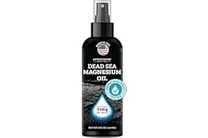 Aromasong Extra Strength Ultra Pure Magnesium Spray (23mg in Each Spritz) 8 Oz, Magnesium Oil Spray - Made in The USA - for Leg Discomfort and Promotes a Calm Sleep