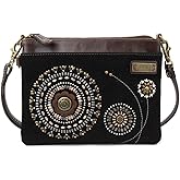 CHALA Dazzled Mini Crossbody/Purse with Convertible Strap Stylish, Compact, Versatile