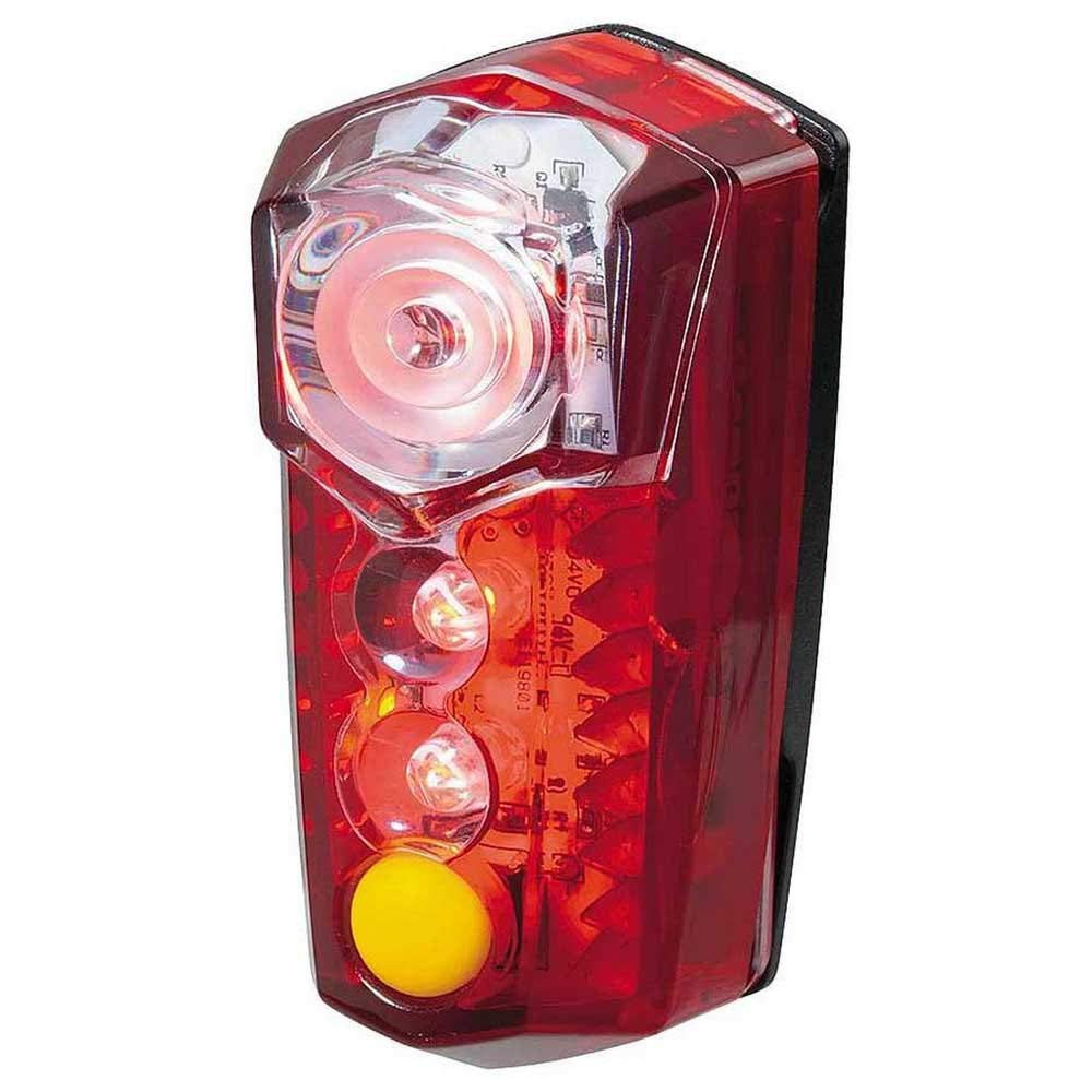 Topeak RedLite Mega Rear Safety Light - Red/Black,7.5 x 3.8 x 3.7 cm
