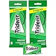 Trident Spearmint Sugar Free Gum, 6 Packs of 14 Pieces (42 Total Pieces)
