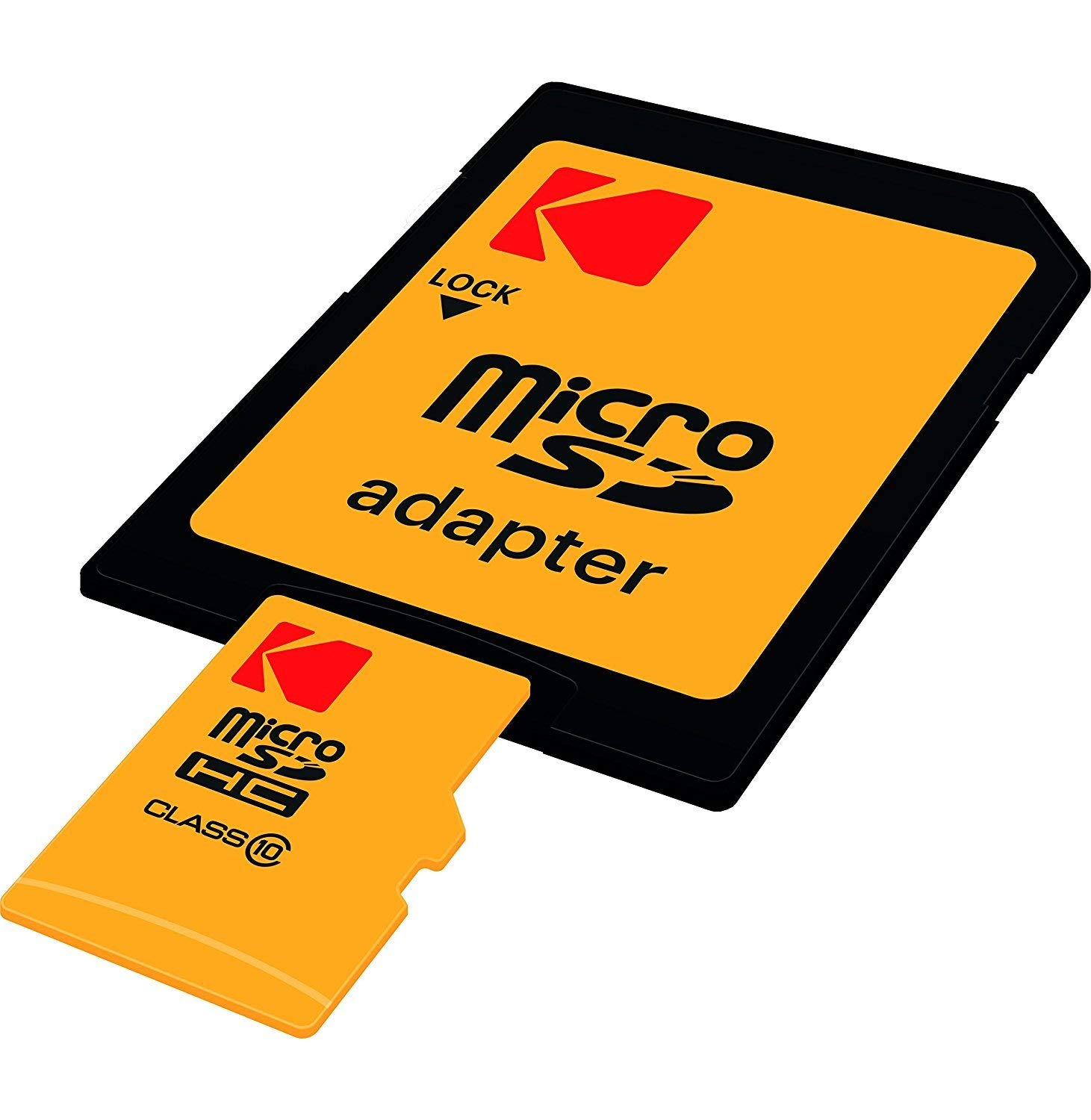 KODAK 32GB Class 10 MicroSD Memory Card with SD Adapter