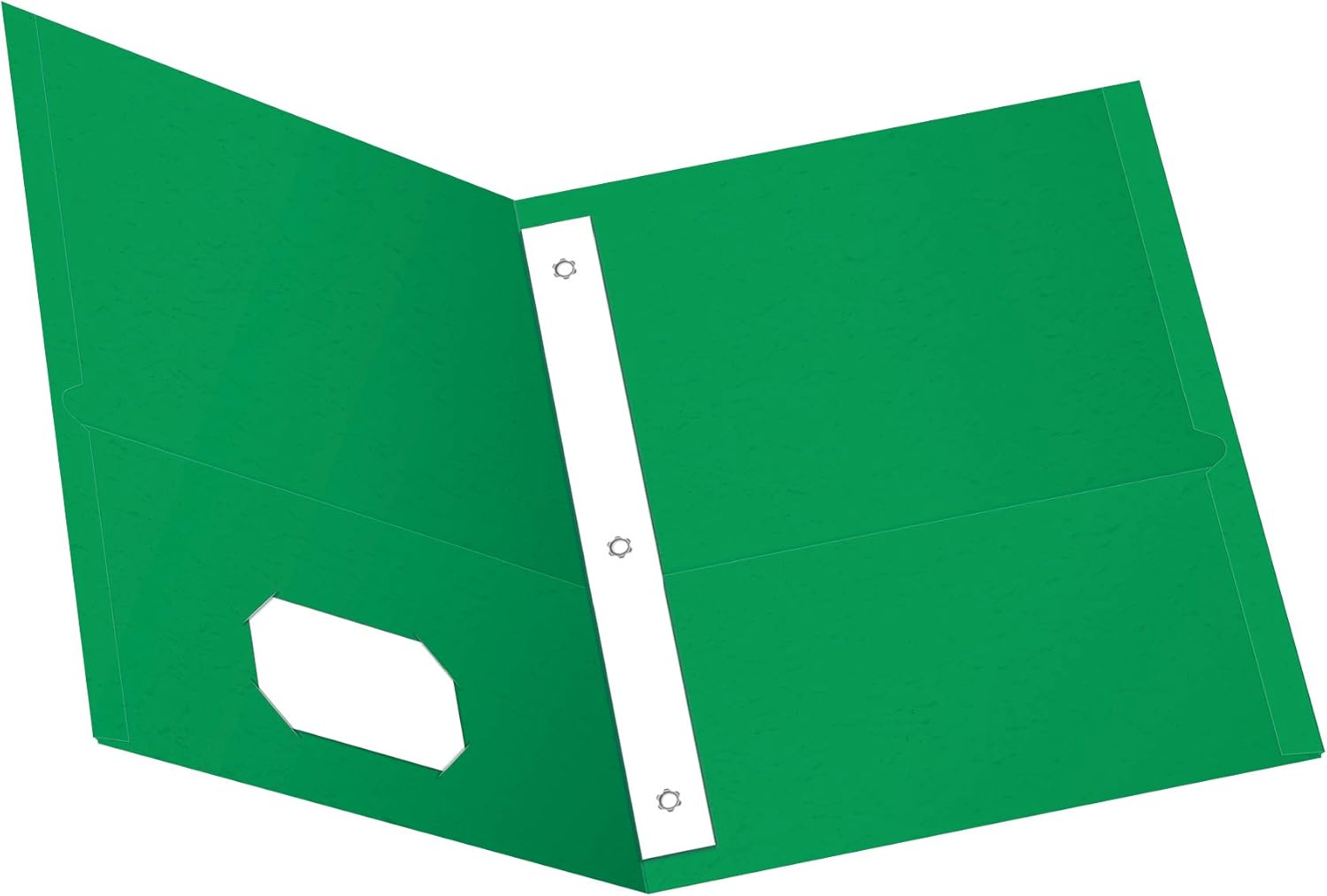 Oxford Two-Pocket Folders w/Fasteners, Gray, Letter Size, 25 per Box (57705) : Binder Pockets : Office Products