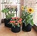 Oppolite Fabric Grow Pot 1 2 3 5 7 10 15 20 25 30 45 65 100Galen 3/6/12/24-pack Grow Bags Fabric Aeration Plant Pots Container (12, 20 Gallon W/Handles)thumb 1