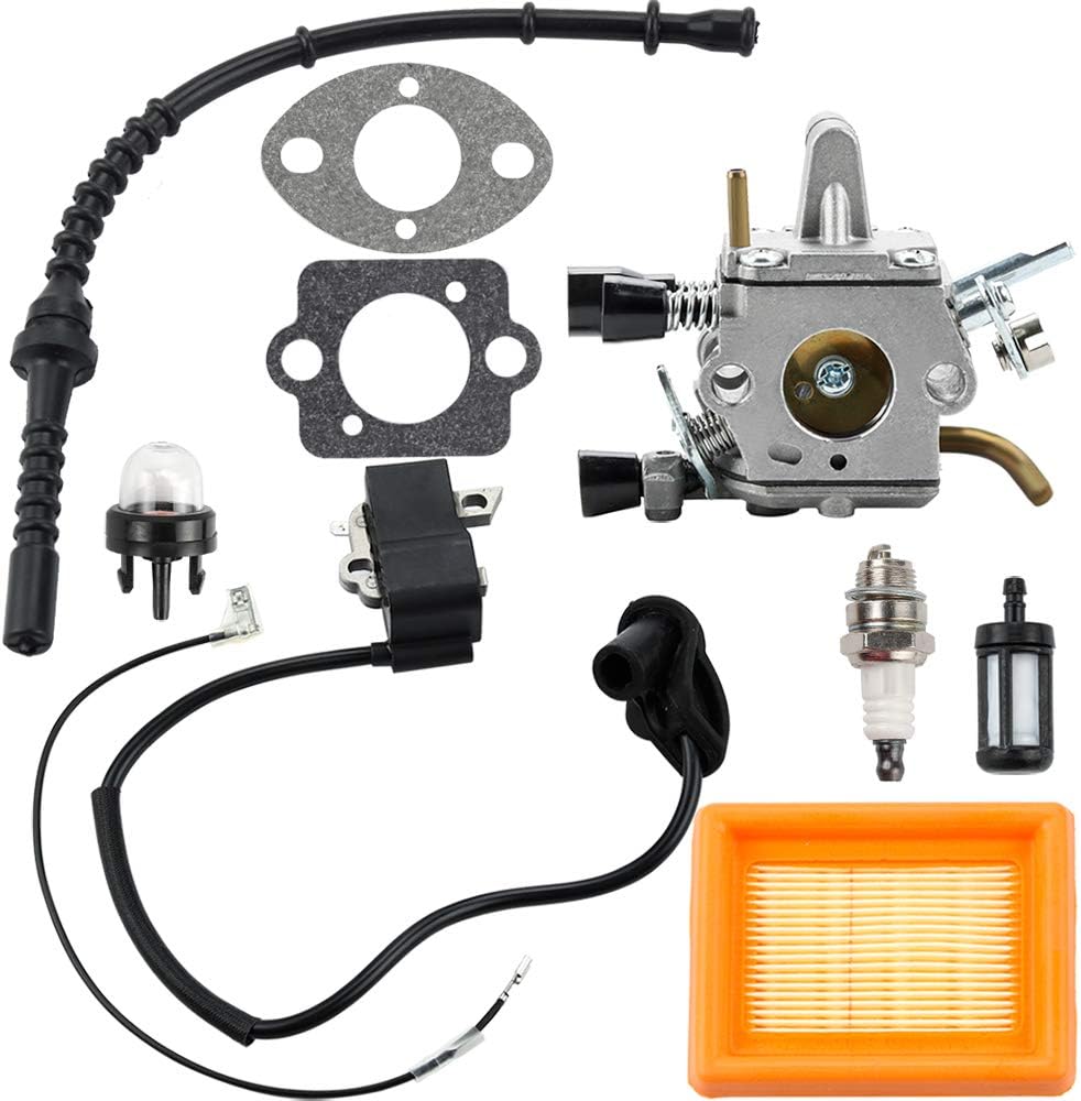 Dalom FS250 Carburetor w Ignition Coil Air Filter Fuel