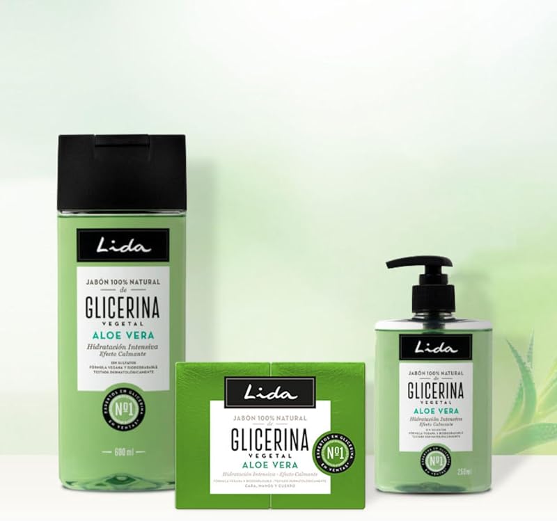 - Gel de Ducha y Baño Glicerina y Aloe Vera - 600 ml — foto 4 de 7