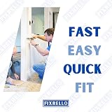 FixRello White Flag Hinge 100mm Heavy Duty Adjustable Door Hinge view 3