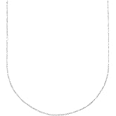 Silpada 'Flat Twist' Charm Chain Necklace in Polished Sterling Silver, 18"