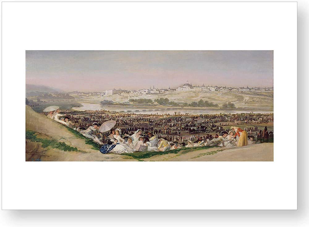 Official Reproduction of the Prado Museum "The Prairie of San Isidro"