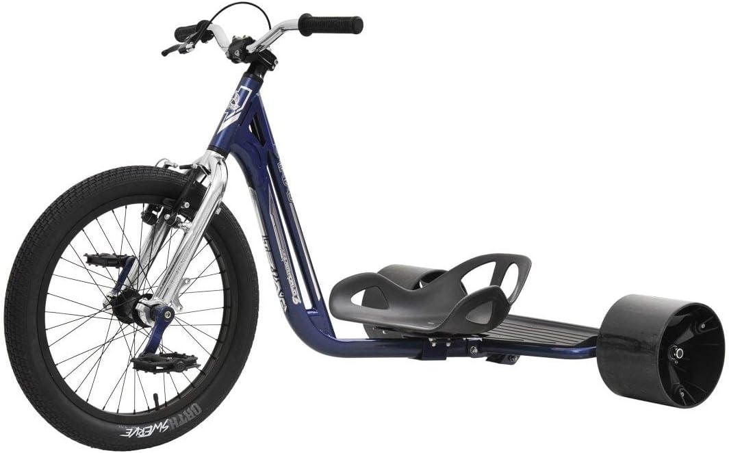 Triad Underworld 3 Trike Sports Leisure Synthetic Material Drift Trikes Bikes Black-Grey