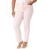 Gloria Vanderbilt Womens Amanda Classic High Rise Tapered Jean Plus
