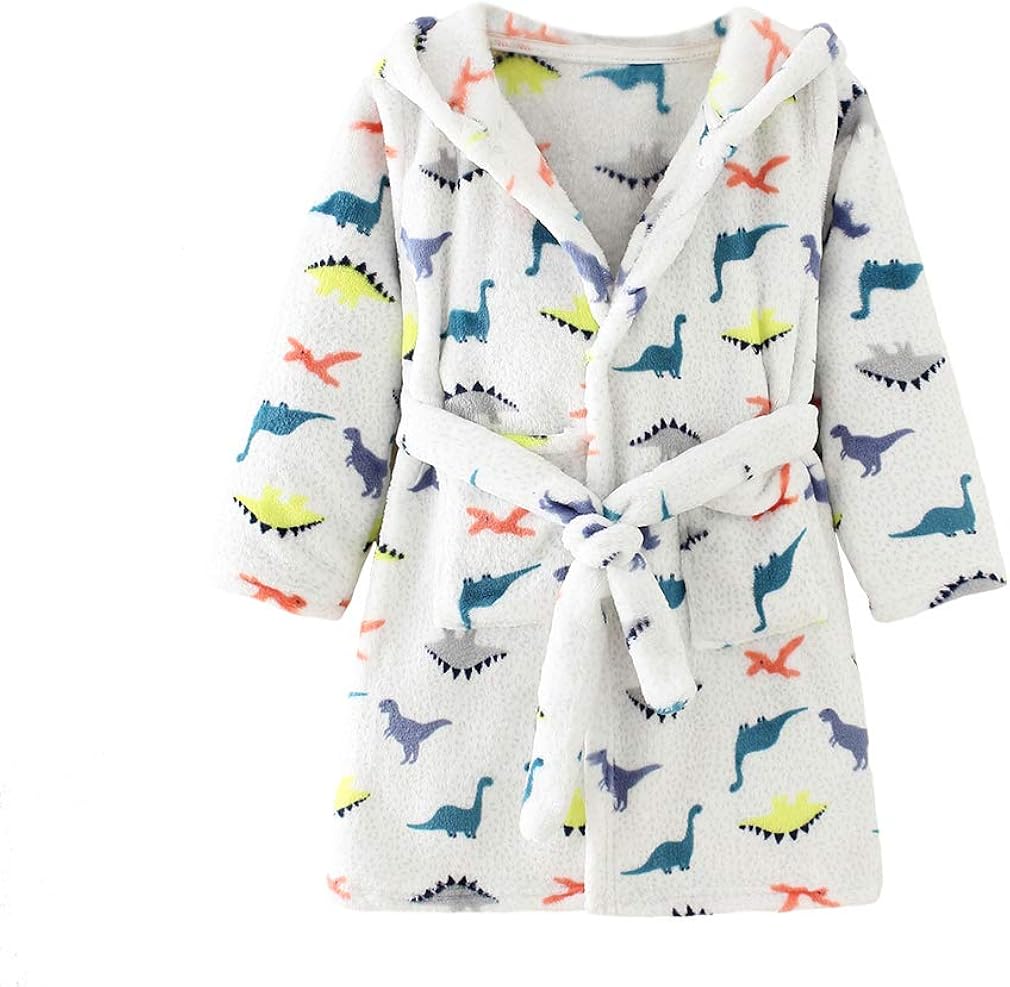 Xinne Unisexe Bebe Corail Polaire A Capuche Robe De Chambre Peignoir Garcons Filles Tout Petits Pyjamas Vetements De Nuit Peignoirs De Bain Vetements De Nuit Et Peignoirs Eng Bouldermicrofinance Org