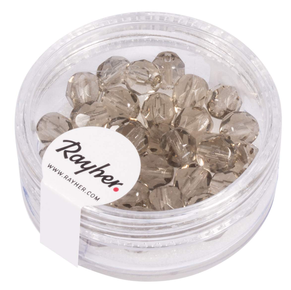 Rayher Glass Polished Beads Diameter 6 mm 14201509 — image 1