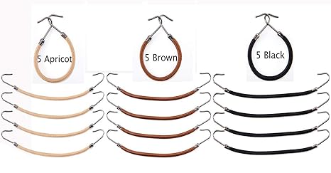 Women 15 Pack Ponytail Hooks Bungee Small Rubber Bands Hair Ties