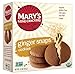 Mary's Gone Crackers Love Cookies, Ginger Snaps, 5.5 Ounce (Pack of 6)