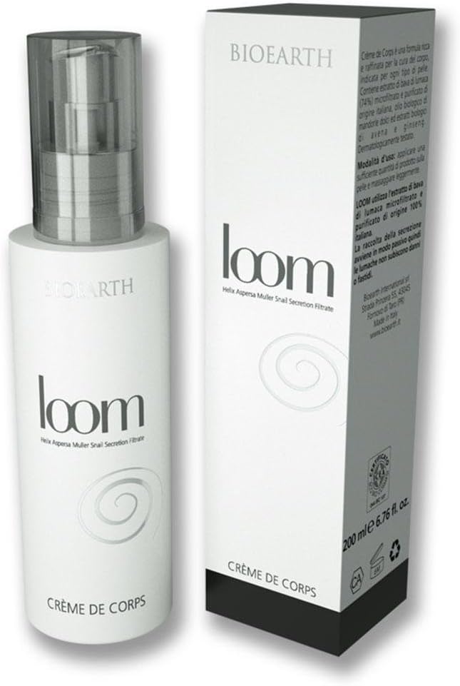 Bioearth Loom Creme de Corps 74% Snail Extract Body Cream 200ml - Elasticity