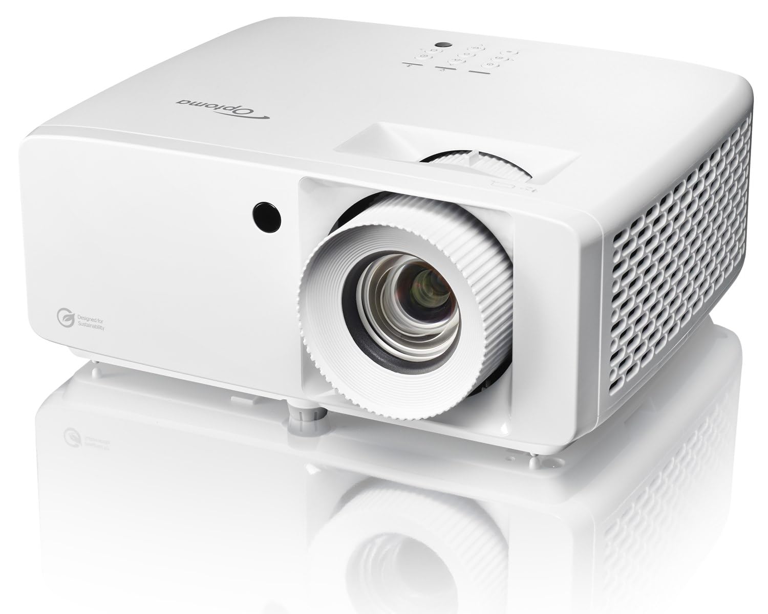 Photo 1 of **FOR PARTS, ITEM TURNS ON BUT DOES NOT FUNCTION**
Optoma UHZ35 High Brightness 4K UHD HDR Home Theater and Gaming Laser Projector