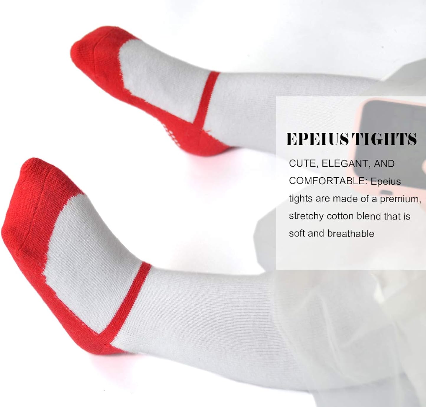 Epeius Baby Tights Seamless Non Slip/Skid Grip Leggings Cotton Pantyhose Newborn Infant Toddler 3-Pack: Clothing