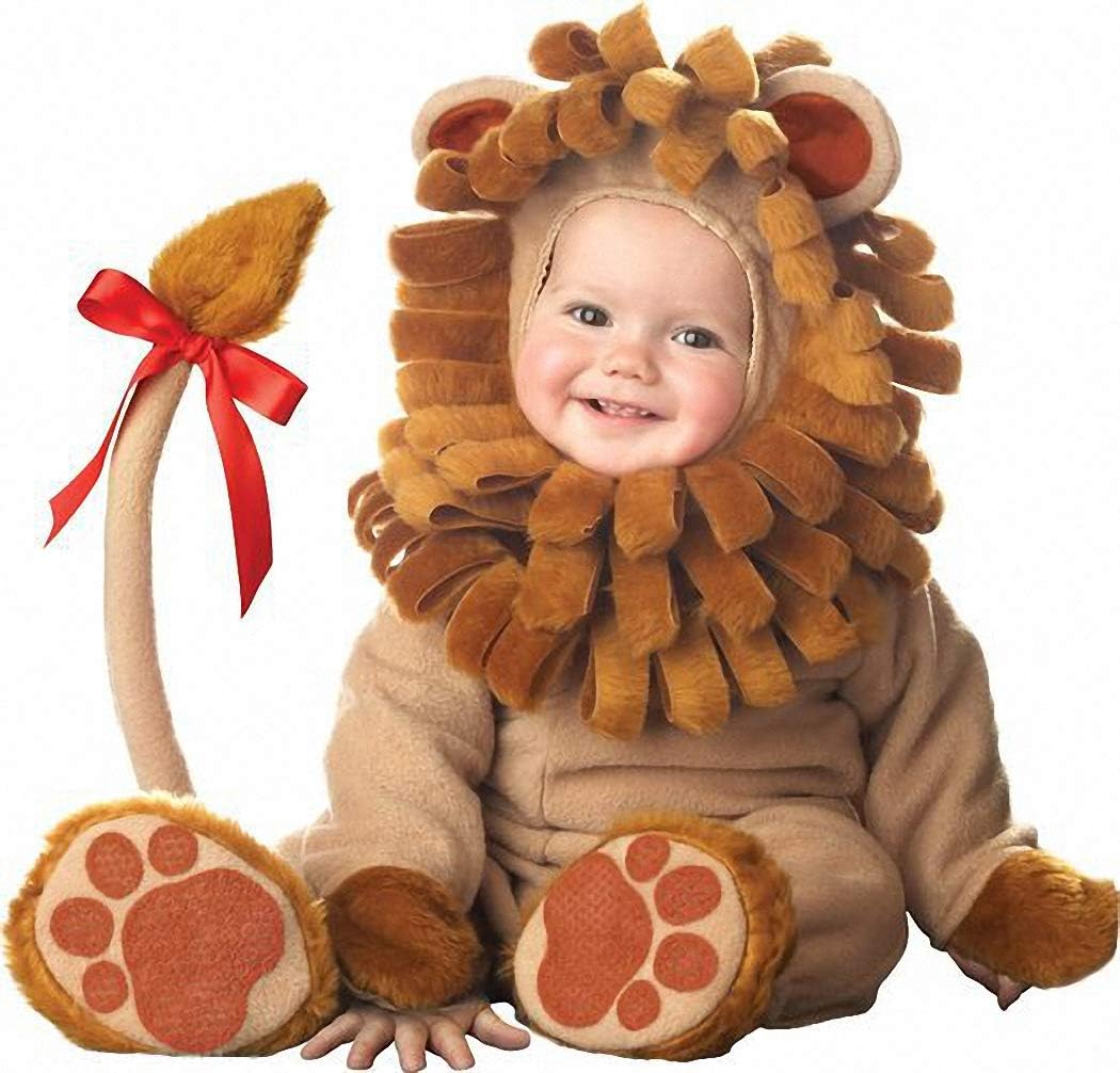 Jyrts Halloween Costumes for Baby Boys Girls,Lil' Lion Infant Costume Toddler Kid's Baby Christmas Dress Up Outfit