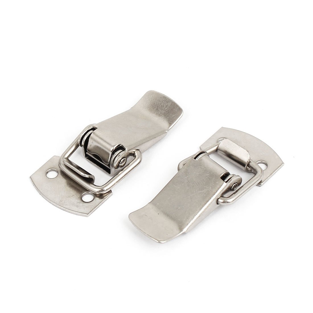 Sourcingmap Spring Loaded Boxes Trunk Clip Metal Toggle Latch Catch Clamp 2 Set 40x20x9mm Clamp Size