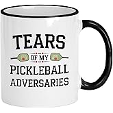 Casitika Pickleball Gifts. 11 Oz Pickleball Mug. Funny Gifts For Pickleball Lovers. Tears Of My Pickleball Adversaries Cup.