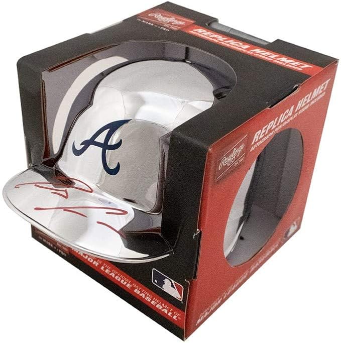 Ronald Acuna Jr Autographed Atlanta Braves Chrome Mini