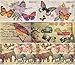 Washi Tape (Japanese Masking Tape) by MIKOKA, 1.2 Inches Wide, 16.4 Feet Long, Set of 3 - Nature