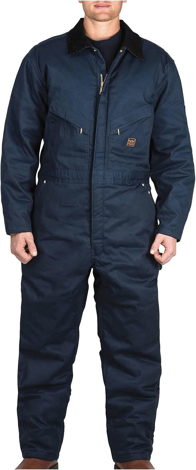 Walls Men's ZeroZone Twill Insulated Coverall, Navy, XXLarge Amazon