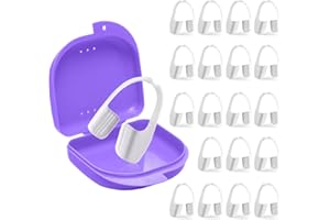 WOKYO Mouth Guard Grinding Teeth Grinding Braces Mouth Guard for Mouth Sleeping at Night (20 Pack)