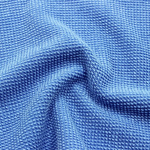 Mcsher Microfiber Cleaning Cloths - 6 Pack, Blue, 6"x 7" Inch - Thumbnail 2